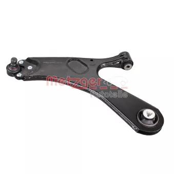 Bras de liaison, suspension de roue avant gauche METZGER 58166601