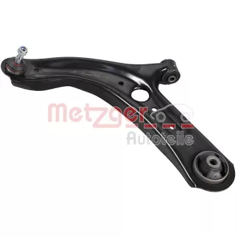 Bras de liaison, suspension de roue avant gauche METZGER 58169301
