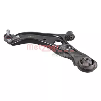 Bras de liaison, suspension de roue avant gauche METZGER 58174401