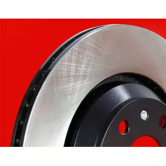 Jeu de 2 disques de frein arrière METZGER 6110723