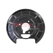Déflecteur, disque de frein arrière gauche METZGER 6115161 - Visuel 2