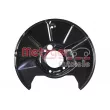 Déflecteur, disque de frein arrière droit METZGER 6115488 - Visuel 2