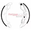 Jeu de mâchoires de frein METZGER MG 738 - Visuel 3