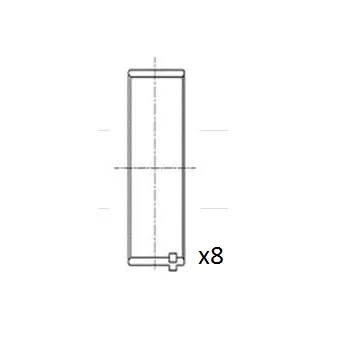 Coussinet de bielle FAI AutoParts BB2158-STD