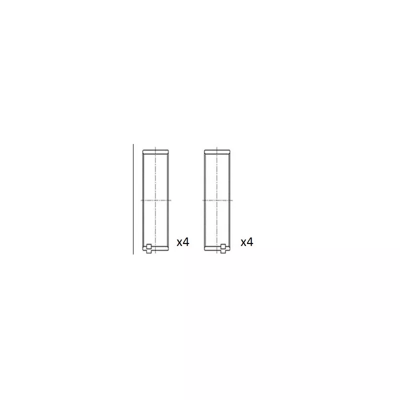 Coussinet de bielle FAI AutoParts BB2167-025