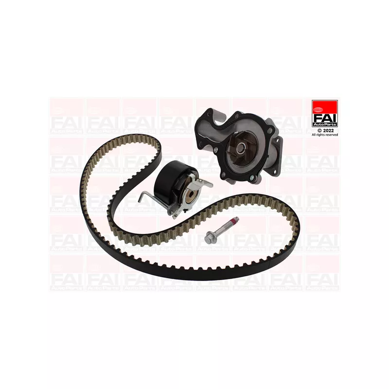 Pompe à eau + kit de courroie de distribution FAI AutoParts TBK551-6622