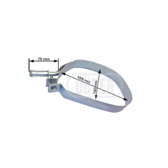 Support, silencieux DÜRER SEMB5S