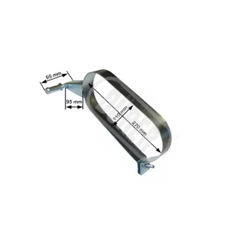 Support, silencieux DÜRER SEMB9S