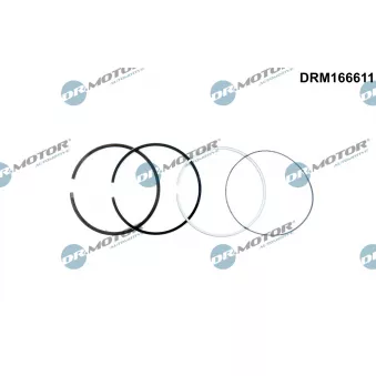 Jeu de segments de pistons Dr.Motor DRM166611