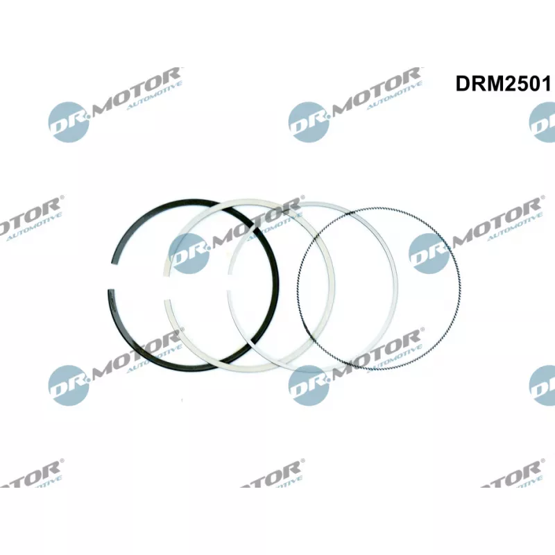 Jeu de segments de pistons Dr.Motor DRM2501