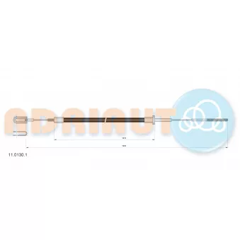 Tirette à câble, commande d'embrayage ADRIAUTO