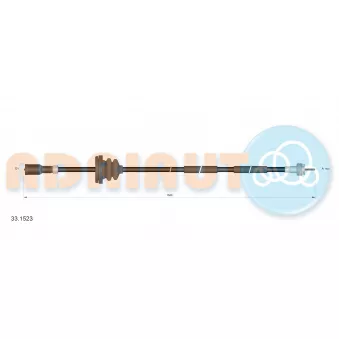 Câble flexible de commande de compteur ADRIAUTO 33.1523