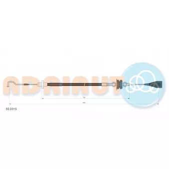 Câble d'accélération ADRIAUTO