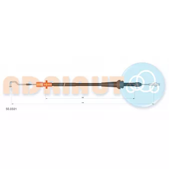 Câble d'accélération ADRIAUTO