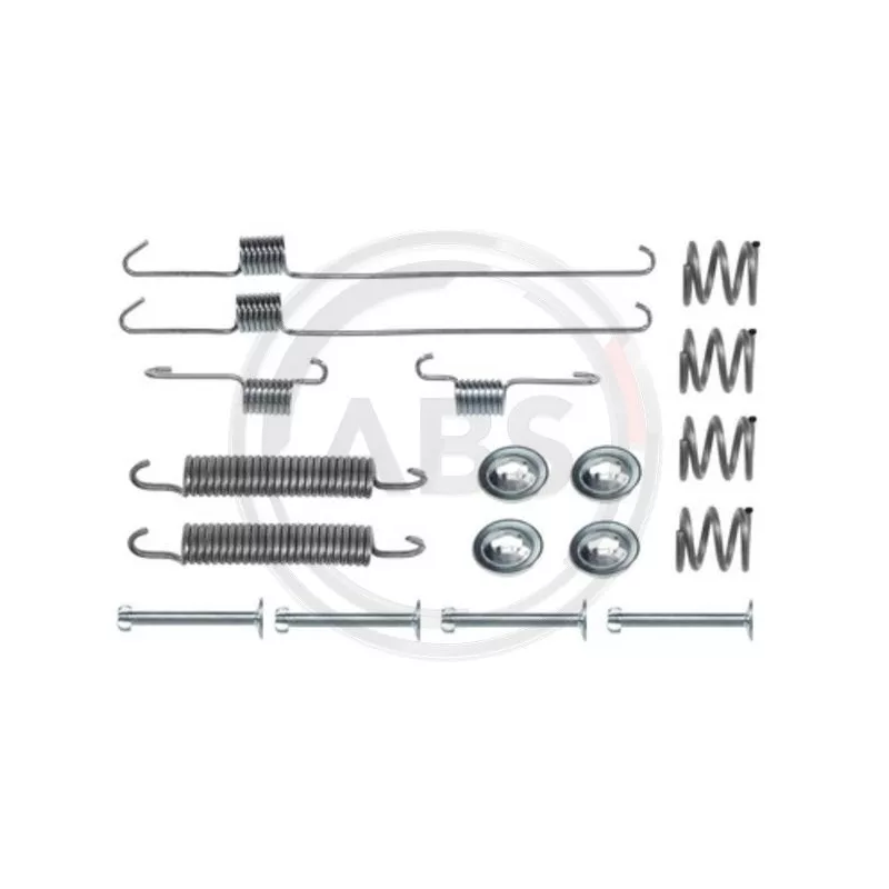 Kit d'accessoires, mâchoire de frein A.B.S. 0001Q