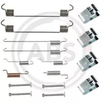 Kit d'accessoires, mâchoire de frein A.B.S. 0005Q