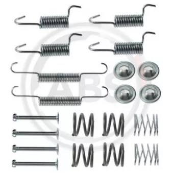 Kit d'accessoires, mâchoire de frein A.B.S. 0006Q