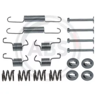 Kit d'accessoires, mâchoire de frein A.B.S. 0011Q