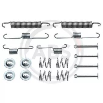 Kit d'accessoires, mâchoire de frein A.B.S. 0012Q