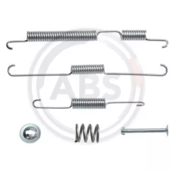 Kit d'accessoires, mâchoire de frein A.B.S. 0024Q