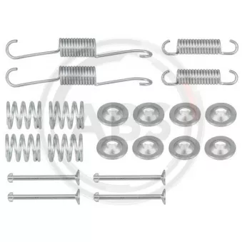 Kit d'accessoires, mâchoire de frein A.B.S. 0031Q