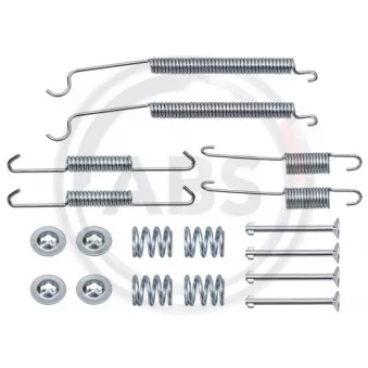 Kit d'accessoires, mâchoire de frein A.B.S. 0039Q