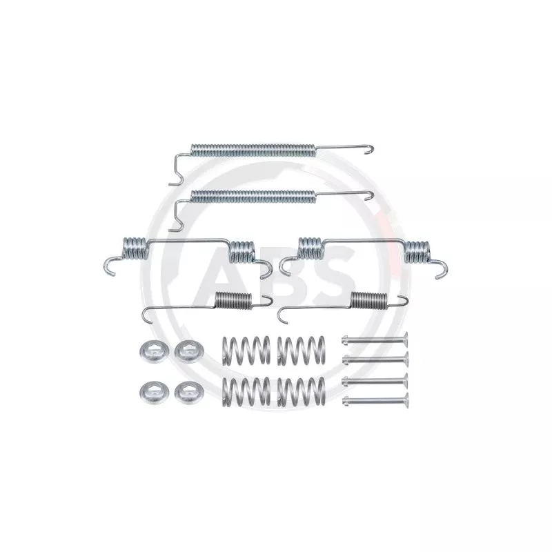 Kit d'accessoires, mâchoire de frein A.B.S. 0043Q