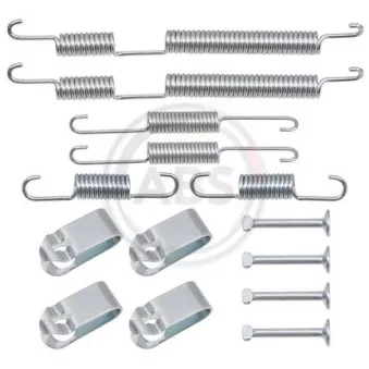 Kit d'accessoires, mâchoire de frein A.B.S. 0045Q