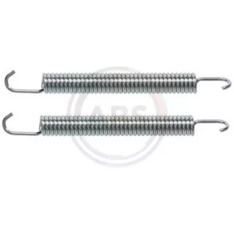 Kit d'accessoires, mâchoires de frein de stationnement A.B.S. 0480Q