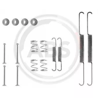 Kit d'accessoires, mâchoire de frein A.B.S. 0507Q