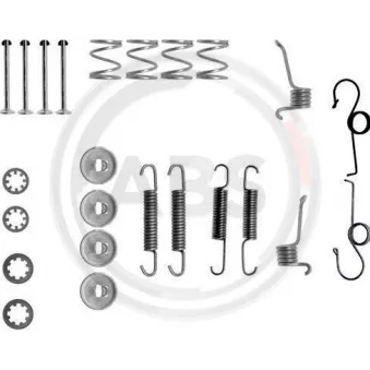 Kit d'accessoires, mâchoire de frein A.B.S. 0511Q