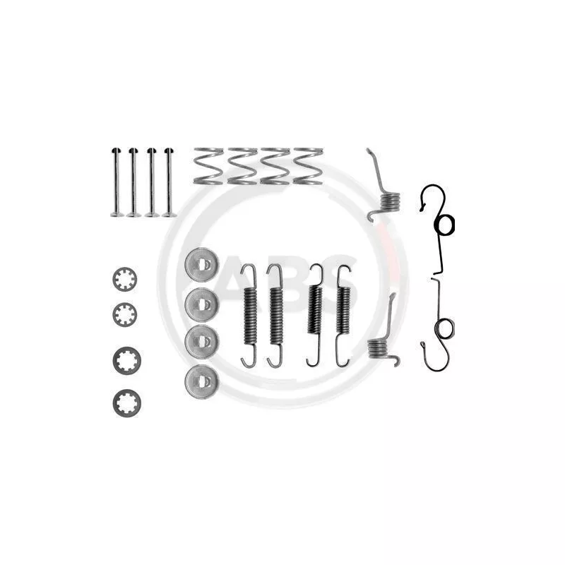 Kit d'accessoires, mâchoire de frein A.B.S. 0511Q