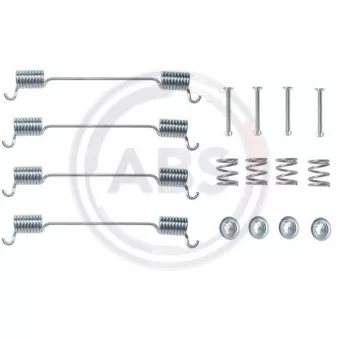 Kit d'accessoires, mâchoire de frein A.B.S. 0524Q