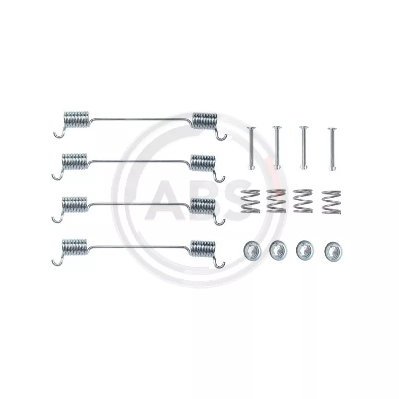 Kit d'accessoires, mâchoire de frein A.B.S. 0524Q