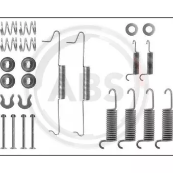 Kit d'accessoires, mâchoire de frein A.B.S. 0526Q