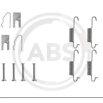 Kit d'accessoires, mâchoire de frein A.B.S. 0527Q