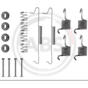Kit d'accessoires, mâchoire de frein A.B.S. 0531Q