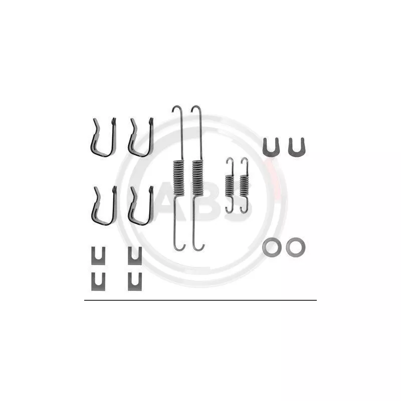 Kit d'accessoires, mâchoire de frein A.B.S. 0549Q