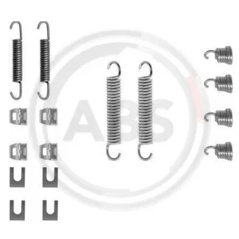 Kit d'accessoires, mâchoire de frein A.B.S. 0550Q