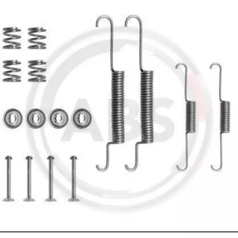 Kit d'accessoires, mâchoire de frein A.B.S. 0556Q