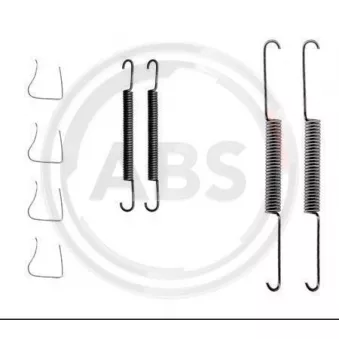 Kit d'accessoires, mâchoire de frein A.B.S. 0562Q