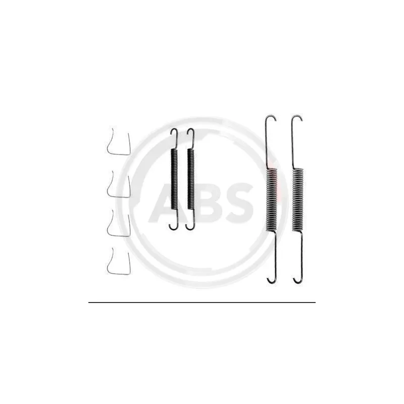 Kit d'accessoires, mâchoire de frein A.B.S. 0562Q