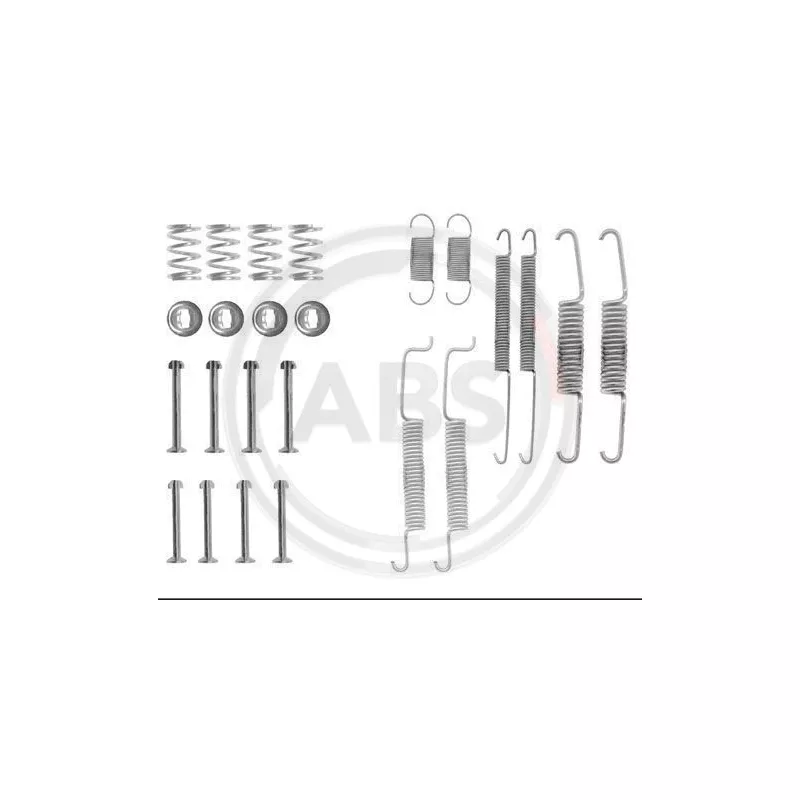Kit d'accessoires, mâchoire de frein A.B.S. 0569Q
