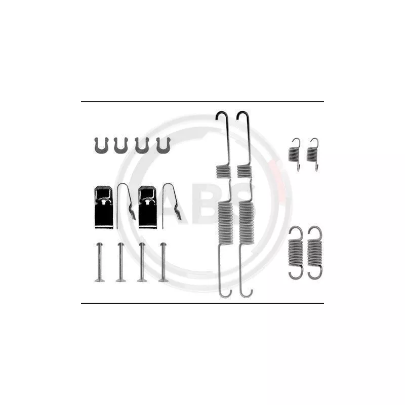 Kit d'accessoires, mâchoire de frein A.B.S. 0582Q