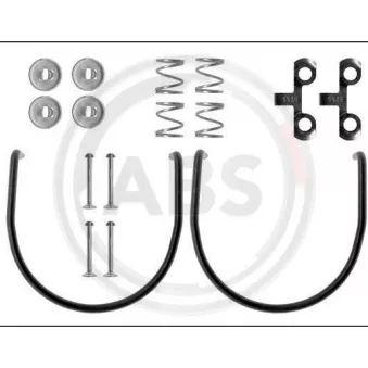 Kit d'accessoires, mâchoire de frein A.B.S. 0587Q