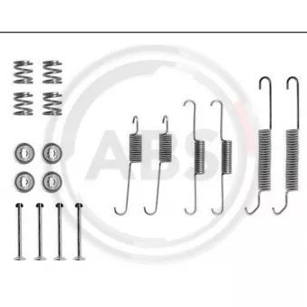 Kit d'accessoires, mâchoires de frein de stationnement A.B.S. 0590Q