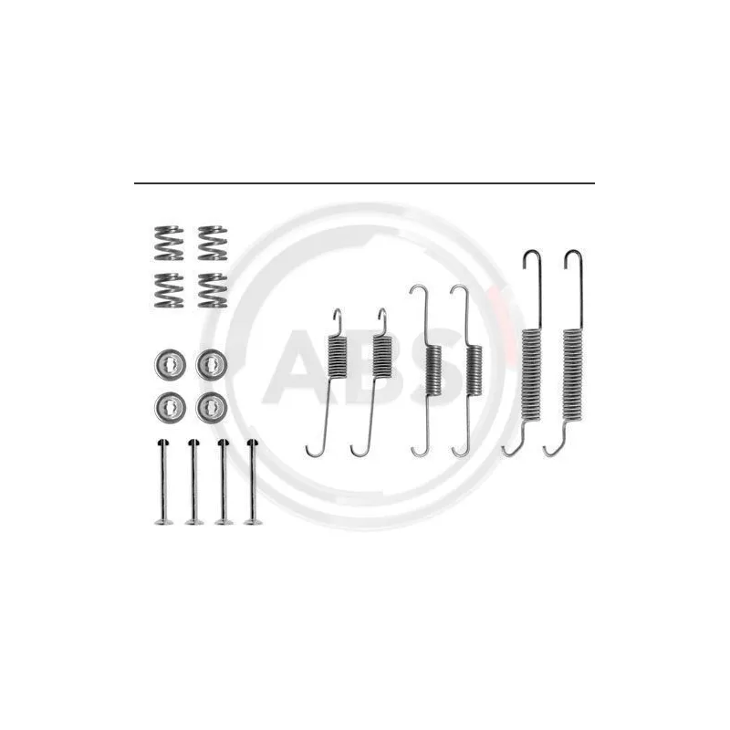 Kit d'accessoires, mâchoires de frein de stationnement A.B.S. 0590Q