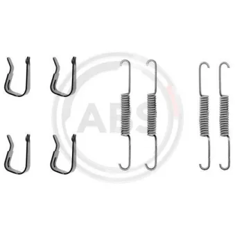 Kit d'accessoires, mâchoire de frein A.B.S. 0595Q
