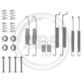 Kit d'accessoires, mâchoire de frein A.B.S. 0597Q