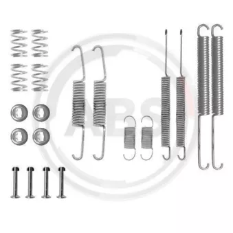 Kit d'accessoires, mâchoire de frein A.B.S. 0598Q
